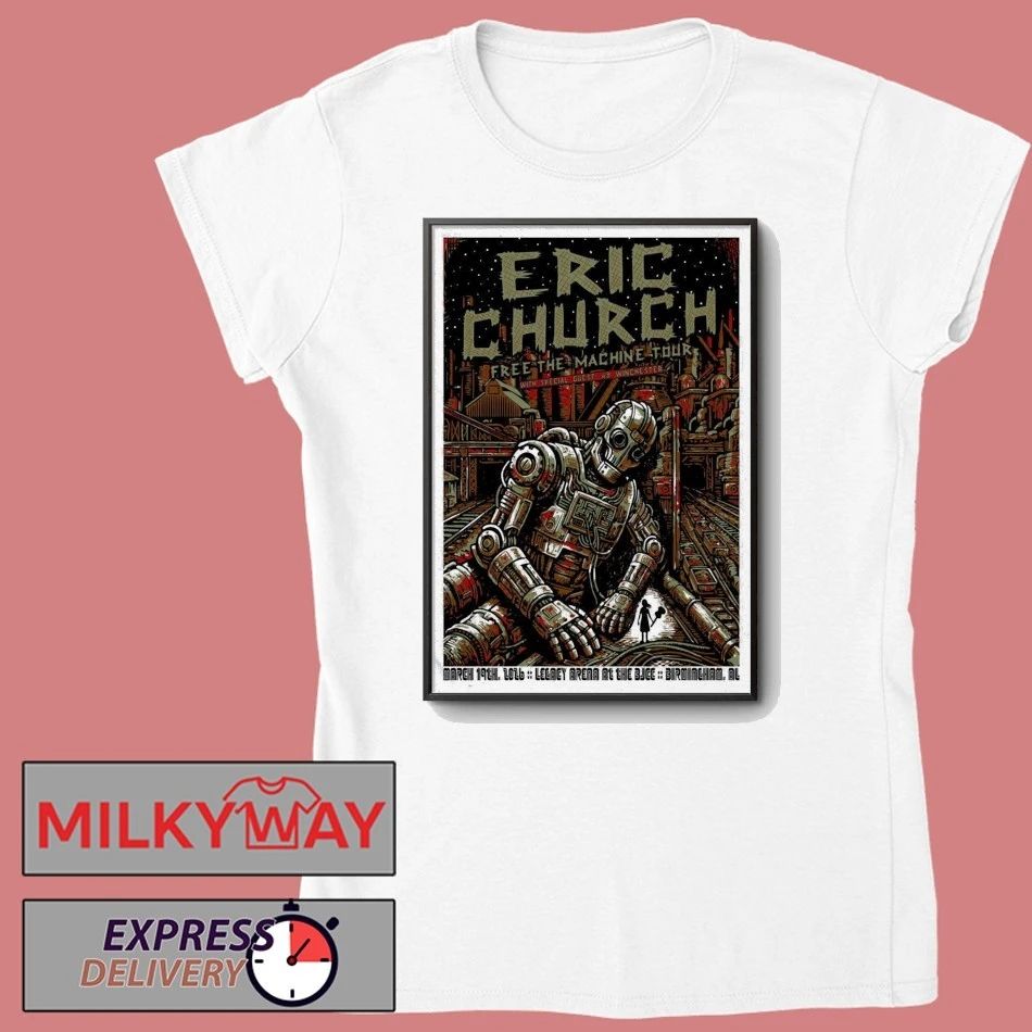 Eric Church Mar 19 2026 Alabama AL Poster shirt