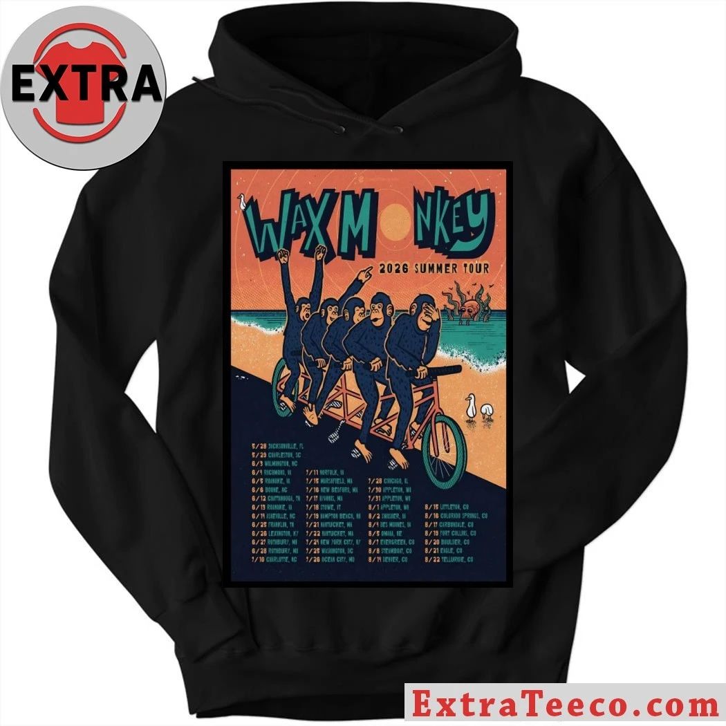 Wax Monkey Summer Tour 26 Poster Shirt