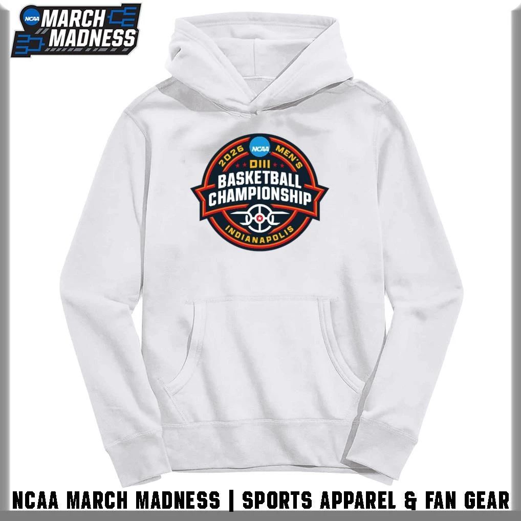 2026 Division III Men’s Basketball Championship Indianapolis Logo T-Shirt
