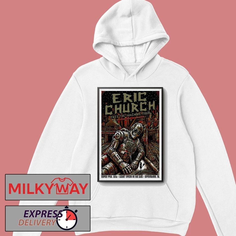 Eric Church Mar 19 2026 Alabama AL Poster shirt