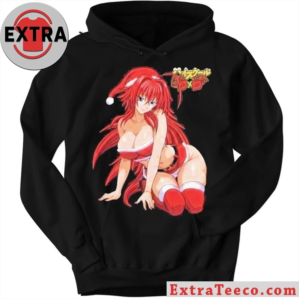 Rias Gremory in a Christmas outfit from High School DxD Shirt
