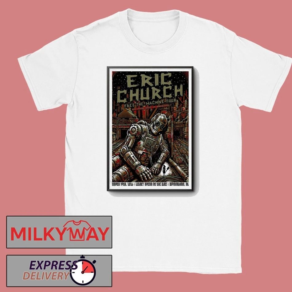 Eric Church Mar 19 2026 Alabama AL Poster shirt