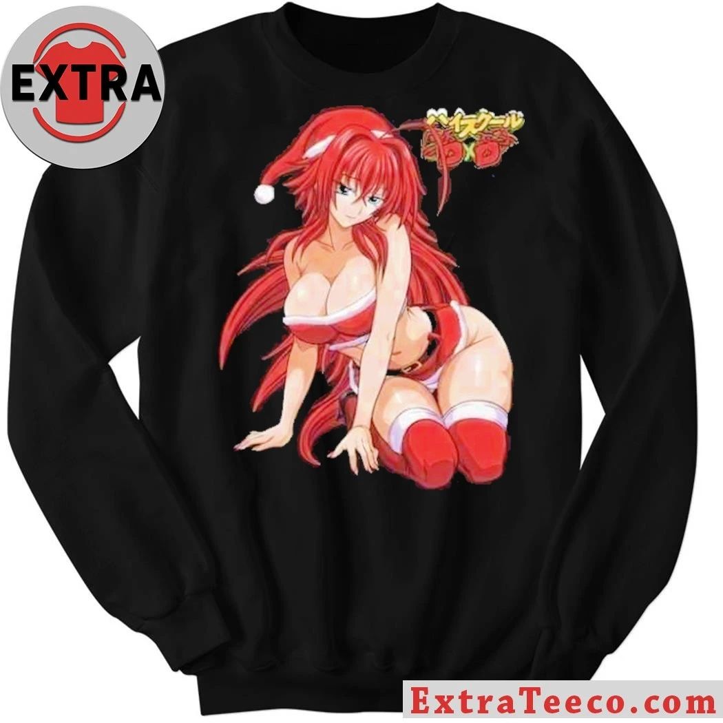 Rias Gremory in a Christmas outfit from High School DxD Shirt